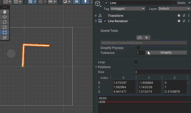 Line Rendererの基本的な使い方とライン上を移動する処理[Unity] | あのゲームの作り方Web版